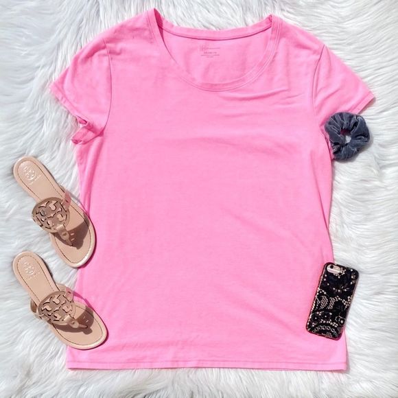 No Boundaries Tops - No Boundaries Short Sleeve Top Pink XXL
